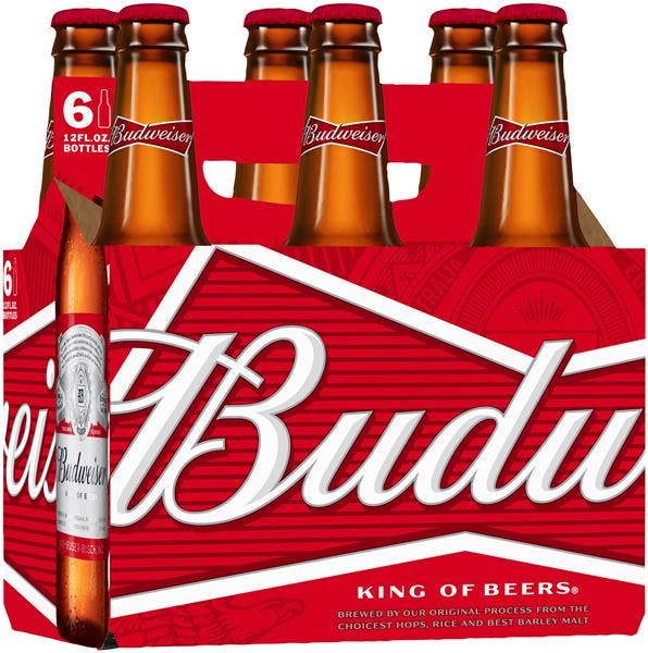 images/beer/DOMESTIC, IMPORTED BEER, OTHERS BEERS/Budweiser 6pk Nr.jpg